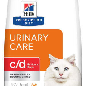 Rx Hill's Prescription Diet c/d Multicare Stress Urinary Care with Chicken Dry Cat Food, 8.5 lb bag