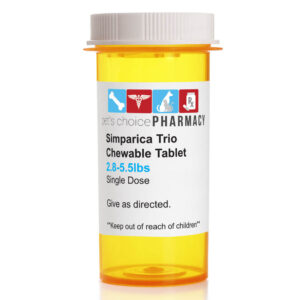Rx Simparica Trio gold 2.8-5.5lbs