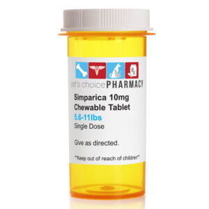 Rx Simparica 10mg for Dogs 5.6-11 lbs 1 Chewable Tablet