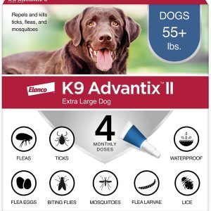 K9 Advantix II, Dogs & Over, 4 pack